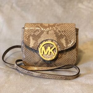 Michael Kors Snake Print Crossbody